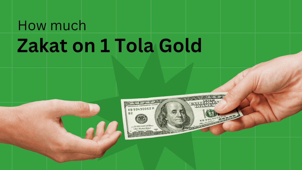 Zakat on 1 Tola Gold in Pakistan